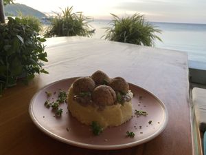 Small plates are great. at Foods & Roots in Koh Phangan