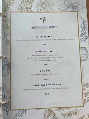 Asian Dishes   at Foods & Roots in Koh Phangan