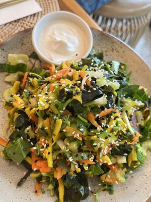 Seaweed bomb  at Foods & Roots in Koh Phangan