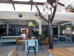 Interior at Foods & Roots in Koh Phangan