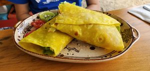 Falafel wrap at Foods & Roots in Koh Phangan