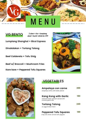 Updated Menu at Veggie Guys in Quezon City
