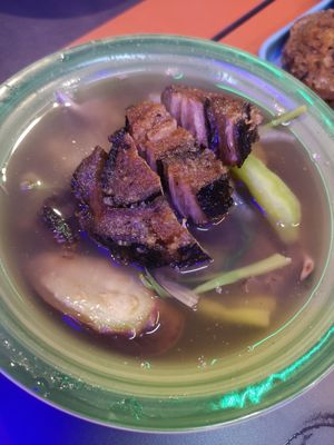 Plant-based Tuna Belly Sinigang at Veggie Guys in Quezon City