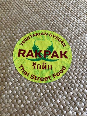 Menu at Rakpak in Koh Samui