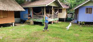 Volunteer residential area at PhaNgan Animal Care for Strays in Koh Phangan