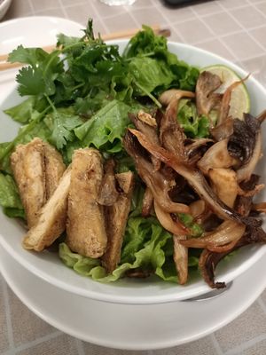 Hi Tieu noodles at Khong Vegan Restaurant  in Da Nang