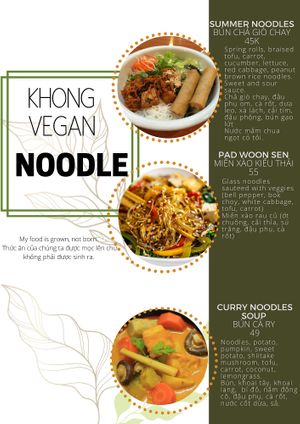  at Khong Vegan Restaurant  in Da Nang