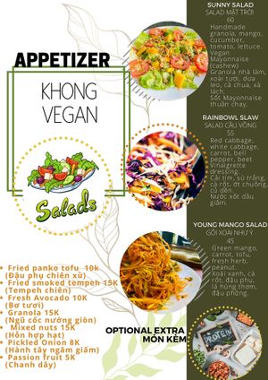  at Khong Vegan Restaurant  in Da Nang