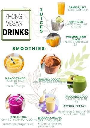  at Khong Vegan Restaurant  in Da Nang