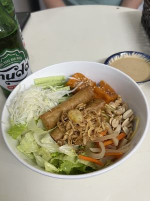 Summer noodles  at Khong Vegan Restaurant  in Da Nang