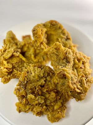 Crispy mushroom with KFC style at Khong Vegan Restaurant  in Da Nang