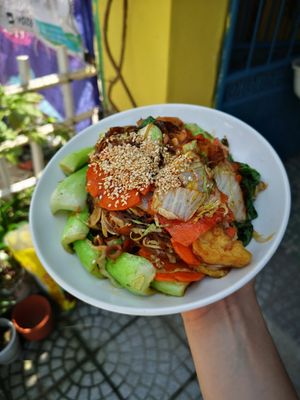 Spring noodles salad at Khong Vegan Restaurant  in Da Nang