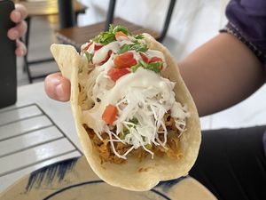 Mushroom taco  at Khong Vegan Restaurant  in Da Nang