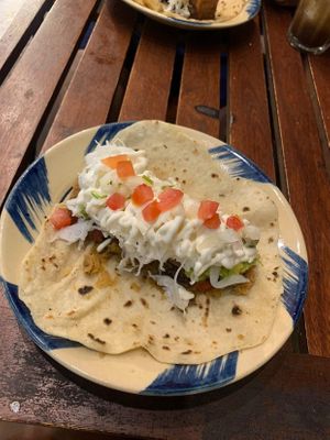 Mushroom Taco at Khong Vegan Restaurant  in Da Nang