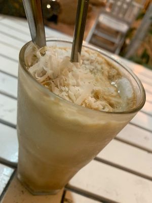 Coconut Coffee at Khong Vegan Restaurant  in Da Nang