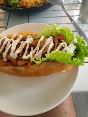 Fajita Banh Mi at Khong Vegan Restaurant  in Da Nang