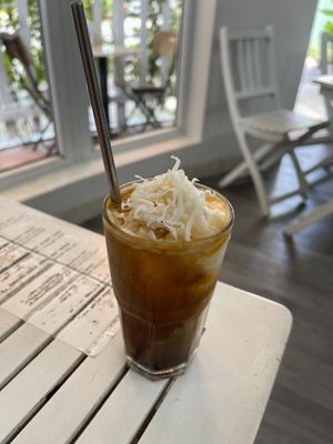 Coconut Coffee COLD - 35,000
 at Khong Vegan Restaurant  in Da Nang