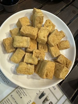 Fried tofu finger food   at Khong Vegan Restaurant  in Da Nang