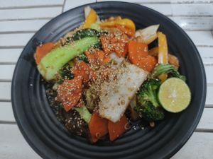 Glass noodles at Khong Vegan Restaurant  in Da Nang