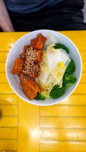 Lemongrass Tofu Rice at Khong Vegan Restaurant  in Da Nang