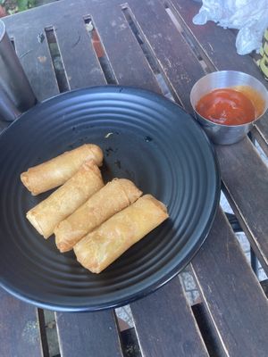 Spring rolls   at Khong Vegan Restaurant  in Da Nang