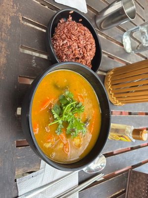 Vegan beef stew  at Khong Vegan Restaurant  in Da Nang