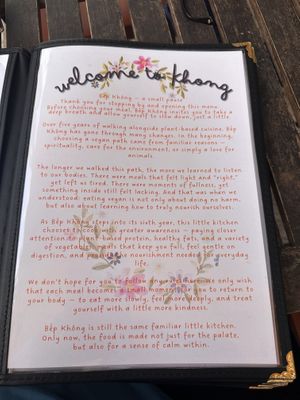   at Khong Vegan Restaurant  in Da Nang