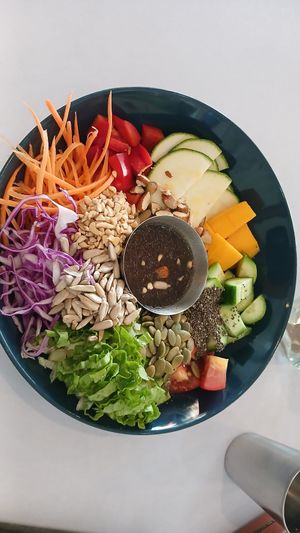 Raw slim bowl at Khong Vegan Restaurant  in Da Nang