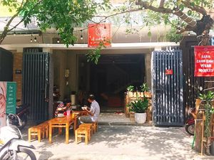 Khong vegan restaurant want to say Hello with you, come with us.  at Khong Vegan Restaurant  in Da Nang