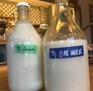 House made milk  at Little Green Corner in Geelong