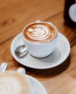 coffee  at Little Green Corner in Geelong