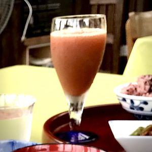 specialty grape juice at Enkuru in Koshu