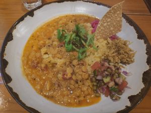 Vegan bean curry at Coyote Cafe in Onomichi