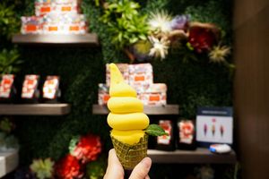 ice cream at DAMA in Kowloon