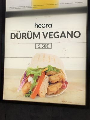 Their mock meat at BeyKebap in Sevilla