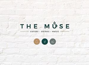 Logo at The Tipsy Muse Café in Fredericton