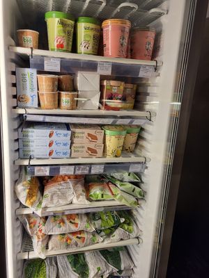 Vegan ice cream at FOOD Mercearia Biológica in Lisbon