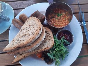 Vegan Big Breakfast at Gourmet Food Parlour - Santry in Dublin