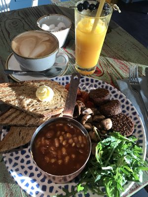 vegan irish breakfast  at Gourmet Food Parlour - Santry in Dublin