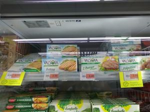 Vegan frozen steaks  at Sole 365 in Naples