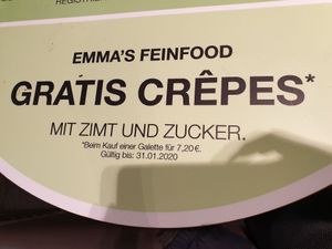 Crepe at Emma's Feinfood in Leipzig