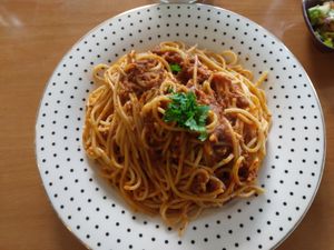 Delicious simple pasta 😋 at Gabo Kitchen in Ankara