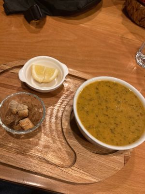 Mercimek corbasi at Gabo Kitchen in Ankara