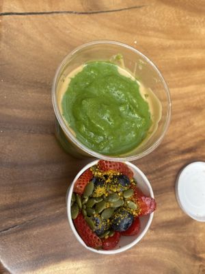 With fruit 🥹  at MatchaChá in Bogota