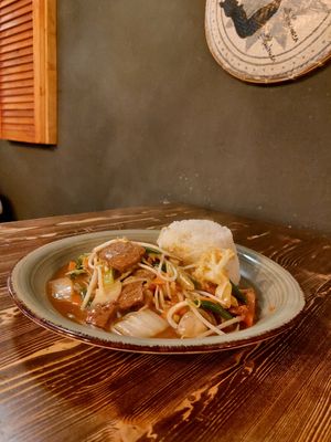 &quot;Schweinebauch&quot; at Hanoi Pho in Mannheim