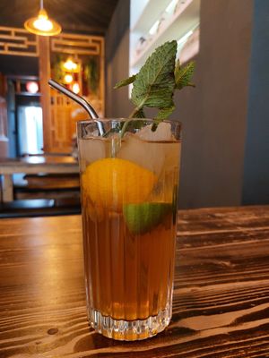 Iced tea at Hanoi Pho in Mannheim