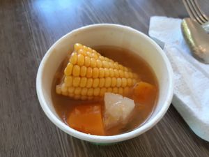 Sanocho at Mama Pacha in San Juan