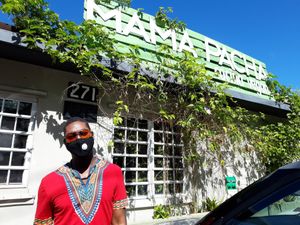 Mama Pacha's Exterior on Domench Ave. at Mama Pacha in San Juan