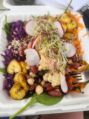 Mama pacha bowl at Mama Pacha in San Juan