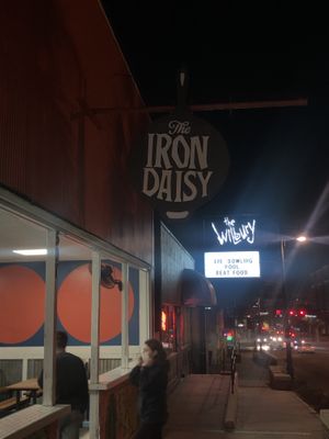 Sign  at The Iron Daisy in Tallahassee